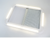 Lanterneau de 500*700 moustiquaire et lumière LED intégrée