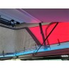 Eclairage LED multicolore dans le toit relevable