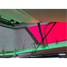 Eclairage LED multicolore dans le toit relevable