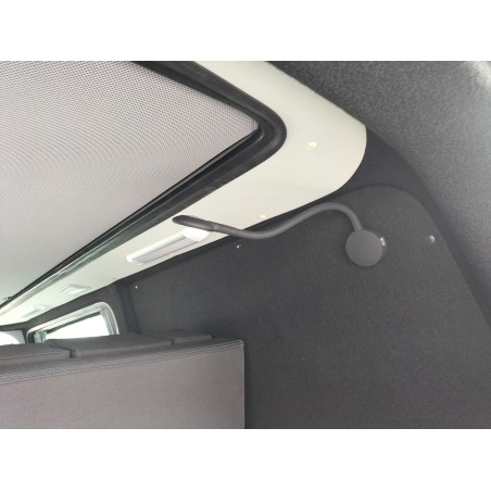 Finition raccord pavillon véhicule/toit relevable en feutrine