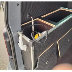 Passages de roues double trappes avec douchette