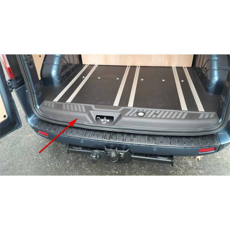 Seuil arrière PVC 2 portes