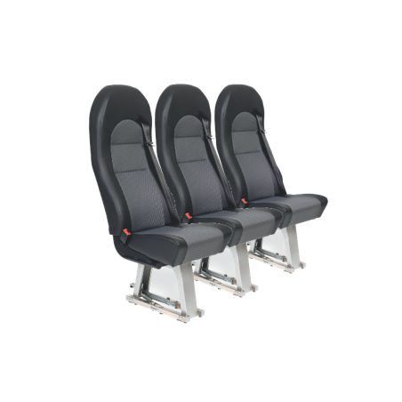 3 sièges CLINE plancher total