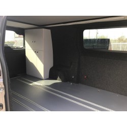 Meuble arrière FIXE avec rangement et douchette