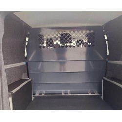 Cloison amovible tôlée (standard avec cabine)
