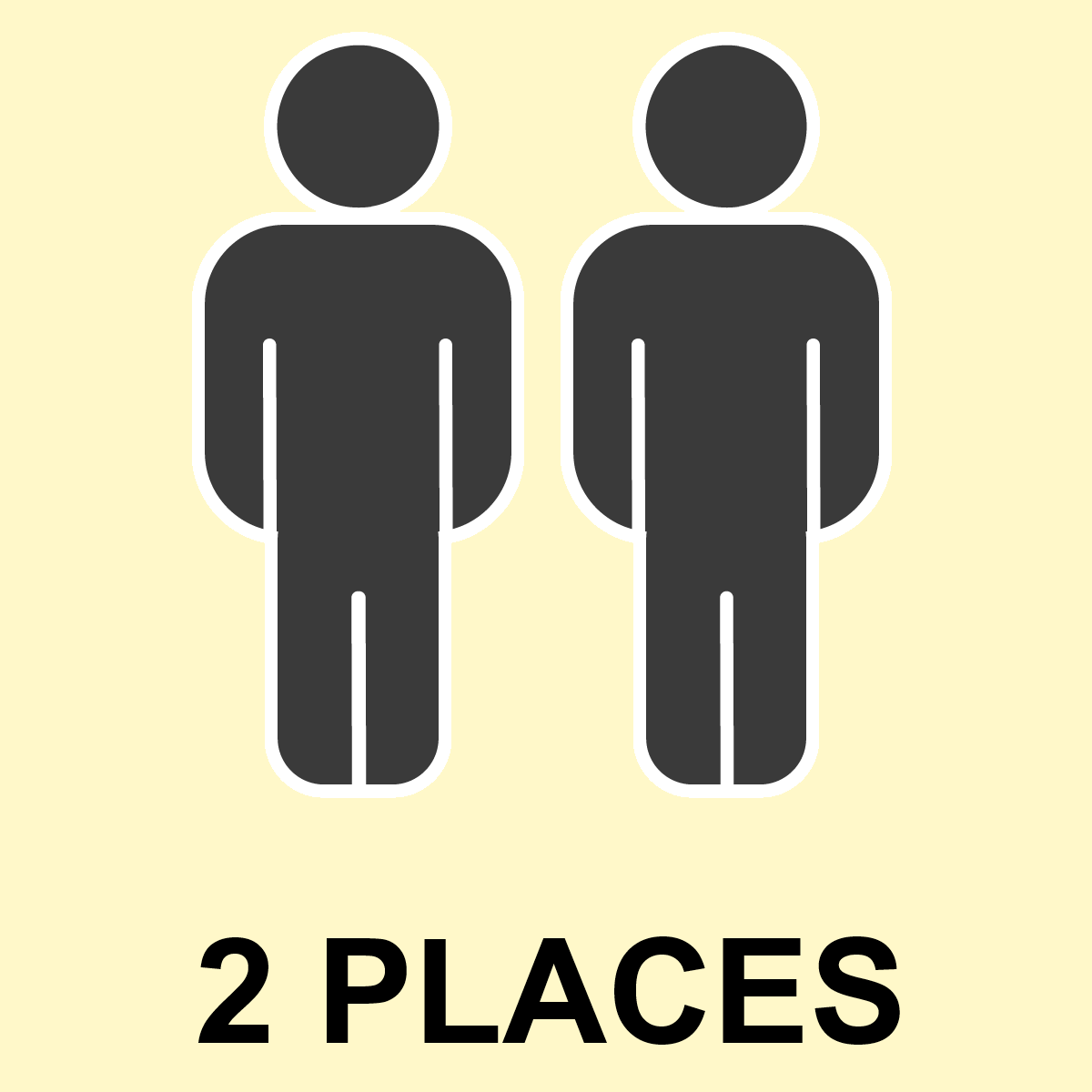 2 places supplémentaires